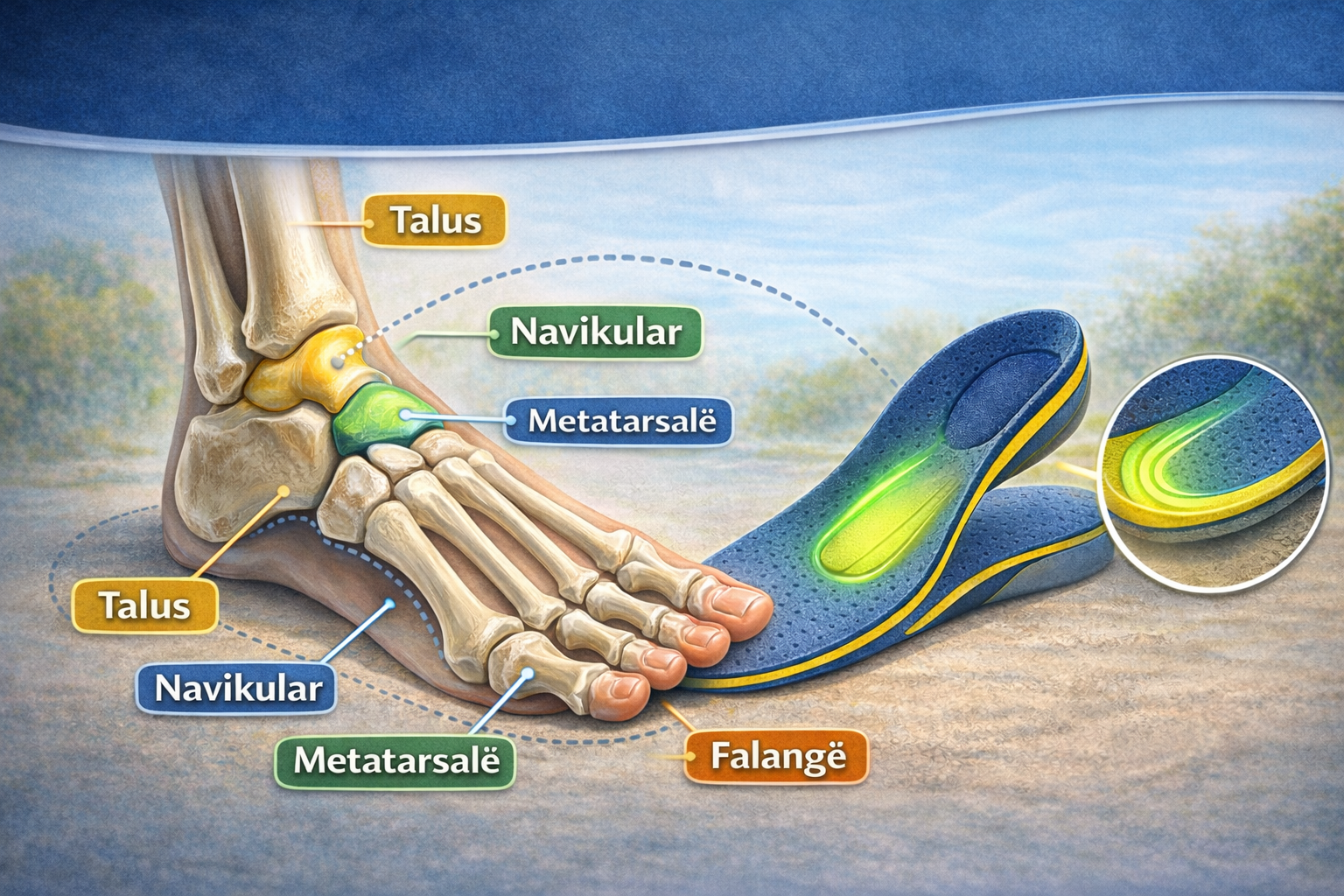Anatomia e Këmbës së Njeriut